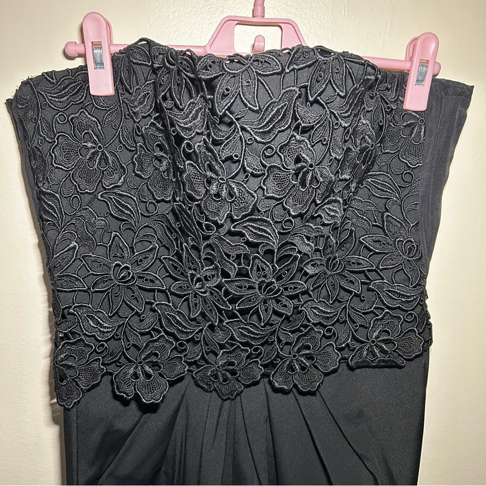 Jan Leslie Black Evening Dress